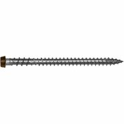 SCREW PRODUCTS 10 x 2.75 In. C-Deck Composite 305 Stainless Steel Star Drive Deck Screws - Walnut, 1750PK SSCD234WN